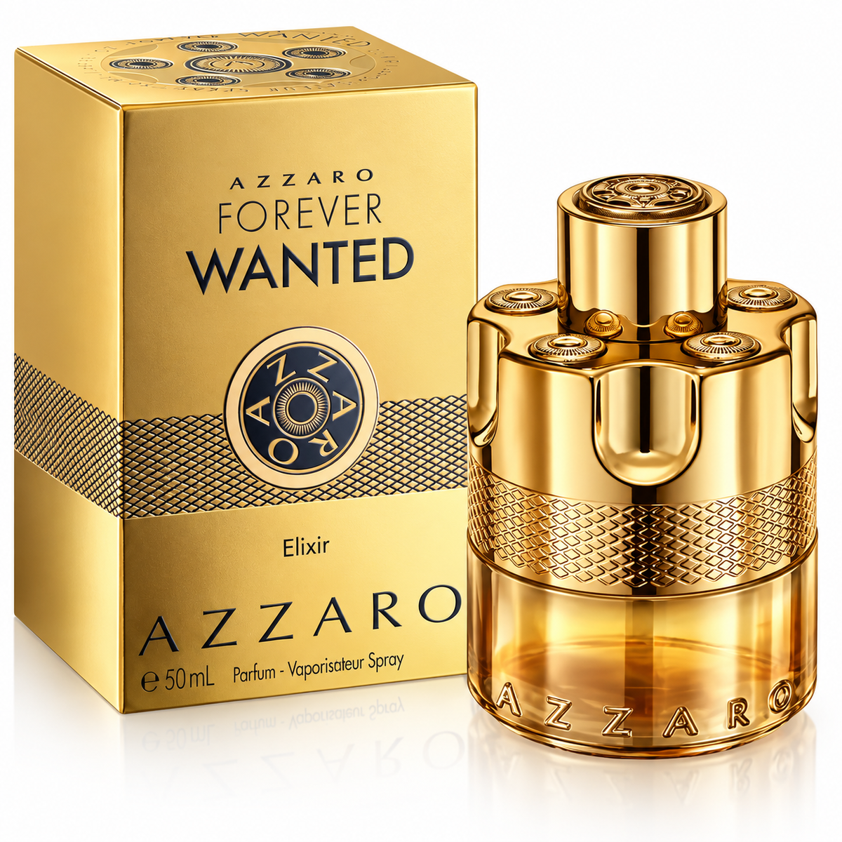 Azzaro Forever Wanted Elixir – 100ml / 3.38 oz Parfum Spray for Men, Sealed Box