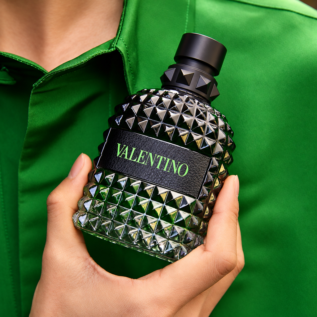 Valentino Uomo Born In Roma Green Stravaganza – 3.4 oz Eau de Toilette